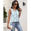 Zeagoo Womens Sleeveless Tank Tops Crew Neck Loose Fit Button Summer Tops(Cx329)