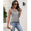 Zeagoo Womens Sleeveless Tank Tops Crew Neck Loose Fit Button Summer Tops(Hf36)