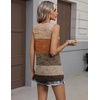Zeagoo Womens Sleeveless Tank Tops Crew Neck Loose Fit Button Summer Tops(Jh398)