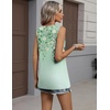 Zeagoo Womens Sleeveless Tank Tops Crew Neck Loose Fit Button Summer Tops(S242)