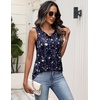 Zeagoo Womens Sleeveless Tank Tops Crew Neck Loose Fit Button Summer Tops(Sf180)