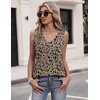 Zeagoo Womens Tank Tops 2026 Sleeveless Pleated V Neck Loose Fit Summer Clothes Flowy Boho Shirts(Floral Sf154)