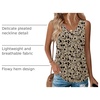 Zeagoo Womens Tank Tops 2026 Sleeveless Pleated V Neck Loose Fit Summer Clothes Flowy Boho Shirts(Floral Sf154)