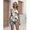 Zeagoo Womens Tank Tops Summer Ruched Top V Neck Sleeveless Drawstring Side Casual Trendy Shirts 2026(F-tie Dye Flower)