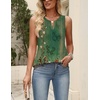 Zeagoo Womens Tops Summer Pleated Sleeveless Tank Top(Mz839)