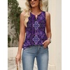 Zeagoo Womens Tops Summer Pleated Sleeveless Tank Top(Mz907)