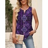 Zeagoo Womens Tops Summer Pleated Sleeveless Tank Top(Mz907)