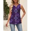 Zeagoo Womens Tops Summer Pleated Sleeveless Tank Top(Mz907)
