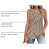 Zeagoo Womens Tops Summer Pleated Sleeveless Tank Top(Sf154)