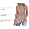 Zeagoo Womens Tops Summer Pleated Sleeveless Tank Top(Xh498)