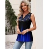 Zeagoo Womens V Neck Tank Tops Summer Tops Sleeveless Shirts Dressy Clothes(Jb229)