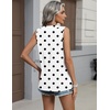 Zeagoo Womens V Neck Tank Tops Summer Tops Sleeveless Shirts Dressy Clothes(Jh592)