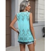 Zeagoo Womens V Neck Tank Tops Summer Tops Sleeveless Shirts Dressy Clothes(Sf314)