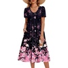 Black Pink Floral