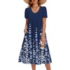 Navy Floral