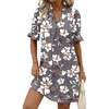 Gray Floral
