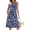 Blue White Floral