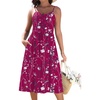 Wine Red Floral