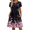 Black Pink Floral