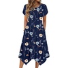Navy Floral