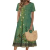 02 Green Floral