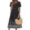 Mz938 Black Floral
