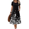 Black Floral 02