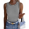 A - Stripe Black White