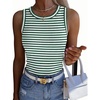 B - Stripe Green White
