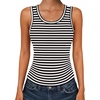 A-tw454 Stripe Black White