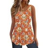 Orange Ethnic Print