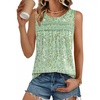 Green Small Foral