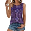 Purple Boho Print