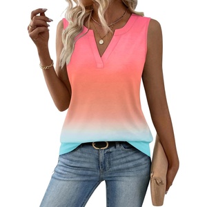 Zeagoo Womens V Neck Tank Tops Summer Tops Sleeveless Shirts Dressy Clothes(Jb218)