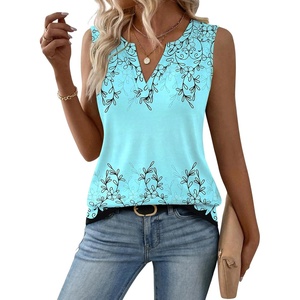 Zeagoo Womens V Neck Tank Tops Summer Tops Sleeveless Shirts Dressy Clothes(Sf314)