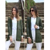 Zeagoo Womens 2026 Summer Crochet Cardigan Sweaters Lightweight Boho Kimono(Army Green)