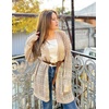 Zeagoo Womens 2026 Summer Crochet Cardigan Sweaters Lightweight Boho Kimono(Khaki)