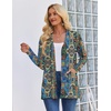 Zeagoo Women’s Lightweight Cardigan Open Front Long Sleeve Casual Cardigans(A-mz779)