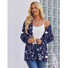 Zeagoo Women’s Lightweight Cardigan Open Front Long Sleeve Casual Cardigans(A-sf180)
