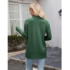 Zeagoo Women’s Lightweight Cardigan Open Front Long Sleeve Casual Cardigans(Green)