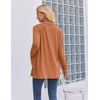 Zeagoo Women’s Lightweight Cardigan Open Front Long Sleeve Casual Cardigans(Orange)