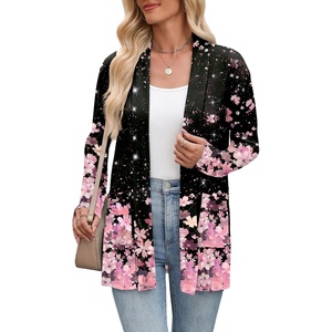 Zeagoo Women’s Lightweight Cardigan Open Front Long Sleeve Casual Cardigans(A-sf31)