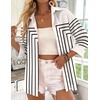 Zeagoo Button Down Shirts for Women 3/4 Sleeve Tops V Neck Collared Blouses Business Casual Outfits(Jh620)