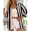 Zeagoo Button Down Shirts for Women 3/4 Sleeve Tops V Neck Collared Blouses Business Casual Outfits(Tz291)