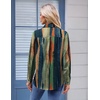 Zeagoo Womens Floral Button Down Shirt Long Sleeve Work Blouse with Pocket(Cx289)