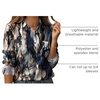 Zeagoo Womens Floral Button Down Shirt Long Sleeve Work Blouse with Pocket(C-zr220)