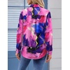 Zeagoo Womens Floral Button Down Shirt Long Sleeve Work Blouse with Pocket(D-cx174)
