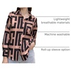Zeagoo Womens Floral Button Down Shirt Long Sleeve Work Blouse with Pocket(Jh308)