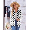 Zeagoo Womens Floral Button Down Shirt Long Sleeve Work Blouse with Pocket(Jh592)