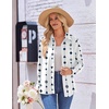 Zeagoo Womens Floral Button Down Shirt Long Sleeve Work Blouse with Pocket(Jh599)